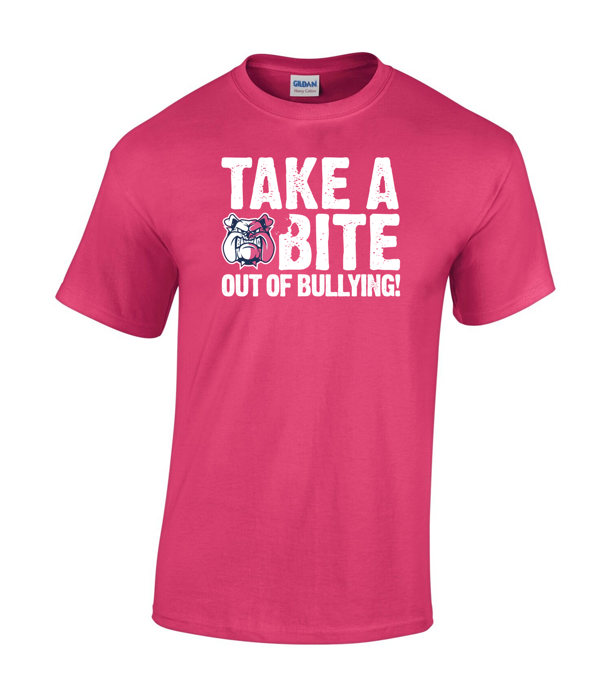Take A Bite Out Of Bullying! Pink T-Shirt