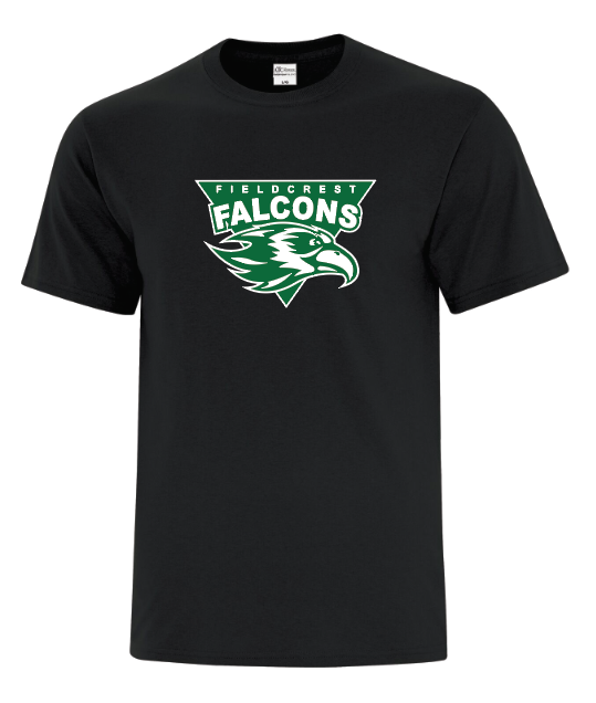 Fieldcrest Falcons Black T-shirt