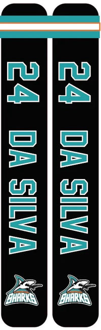 Load image into Gallery viewer, Custom Personalized Hockey Stick Decals Sold 2 PER PLAYER
