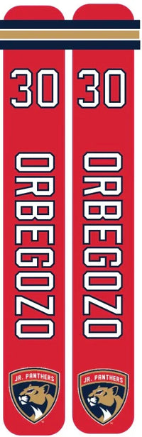 Load image into Gallery viewer, Custom Personalized Hockey Stick Decals Sold 2 PER PLAYER
