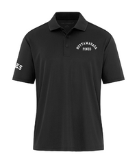 Load image into Gallery viewer, NPSS ARCH Black Performance Polo

