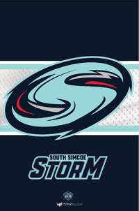 Load image into Gallery viewer, South Simcoe Storm Dressing Room Door Flag
