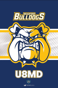 Load image into Gallery viewer, Bradford Bulldogs Dressing Room Door Flag
