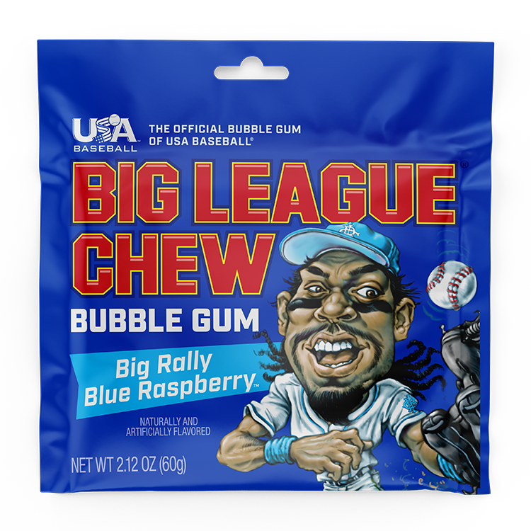 Big League Chew Big Rally Blue Raspberry