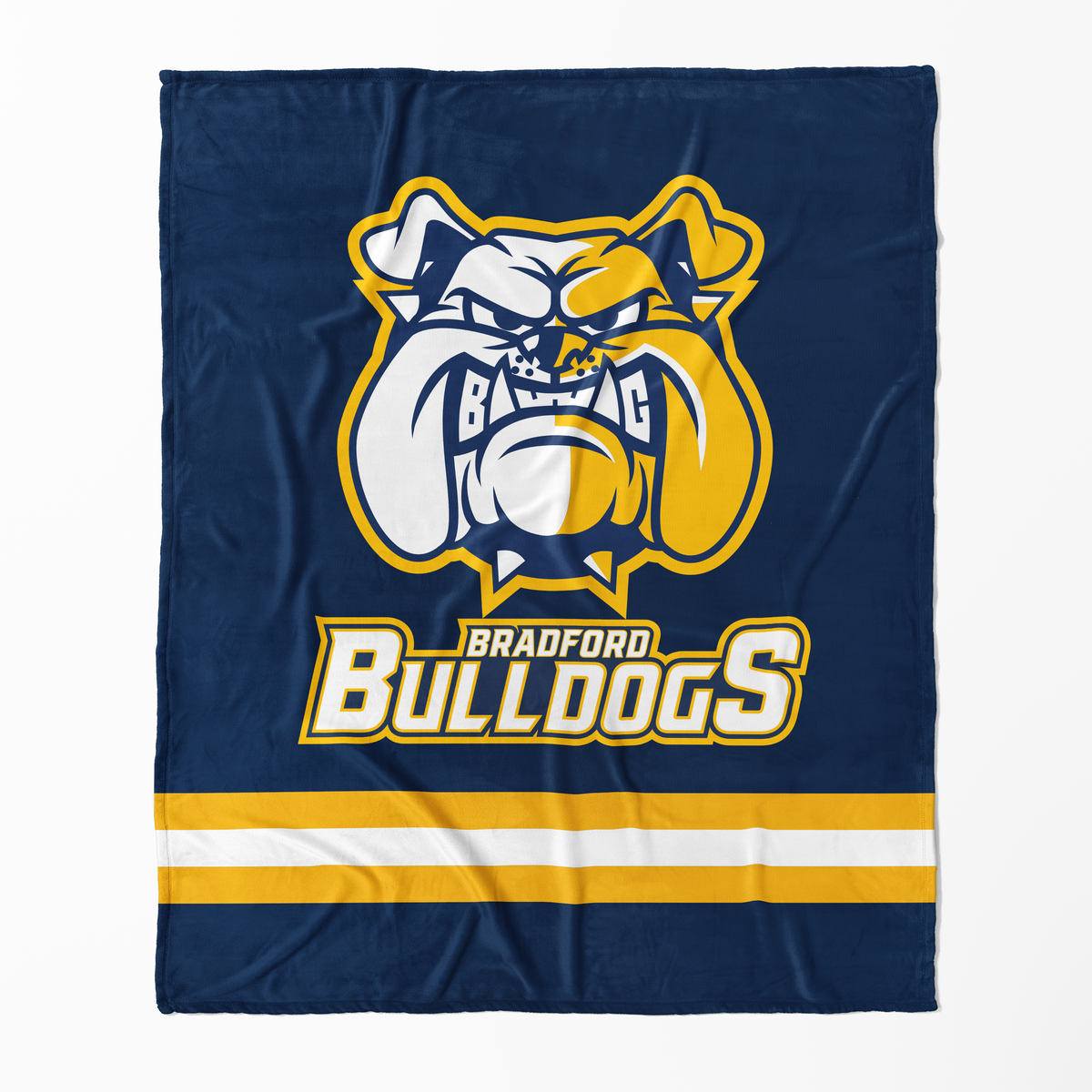 Bradford Bulldogs Sherpa Blanket