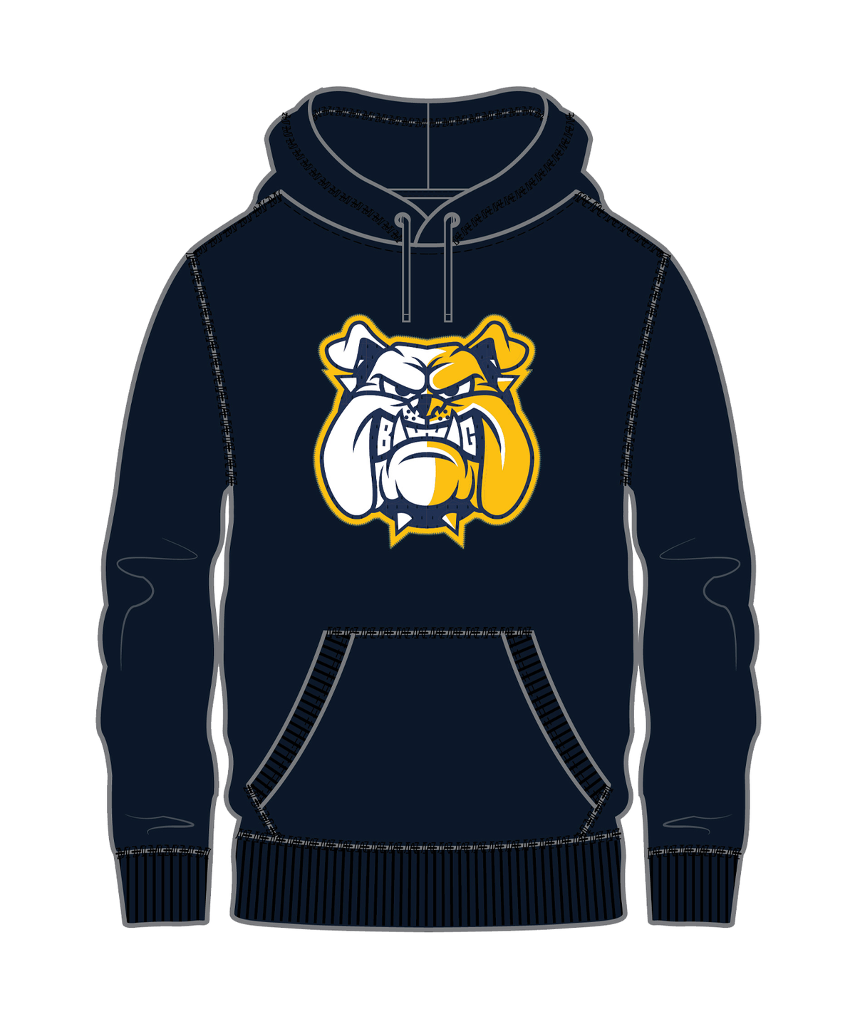 Bulldogs Personalized Shirsey - Hoodie