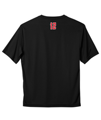Load image into Gallery viewer, Innisfil Cardinals &quot;Morse Code&quot; T-Shirt - Black
