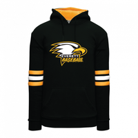 Load image into Gallery viewer, Everett Baseball 3 Stripe Hoodie
