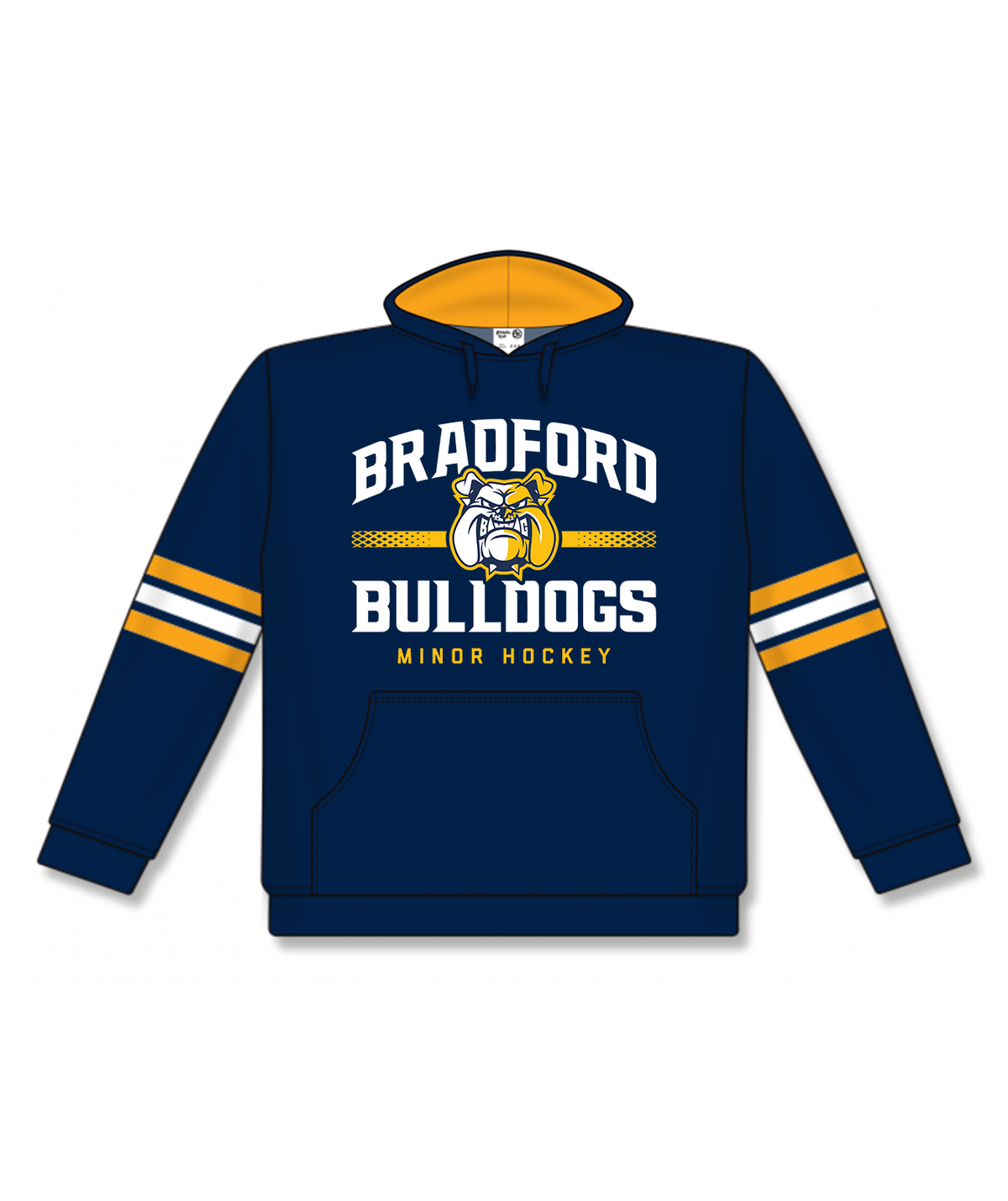 Bradford Bulldogs Celly 3 Stripe Hoodie