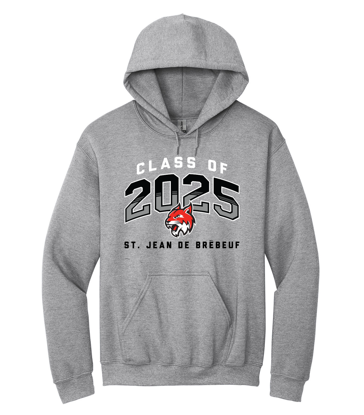 SJB 2024-2025 Grad Hoodie - Gray