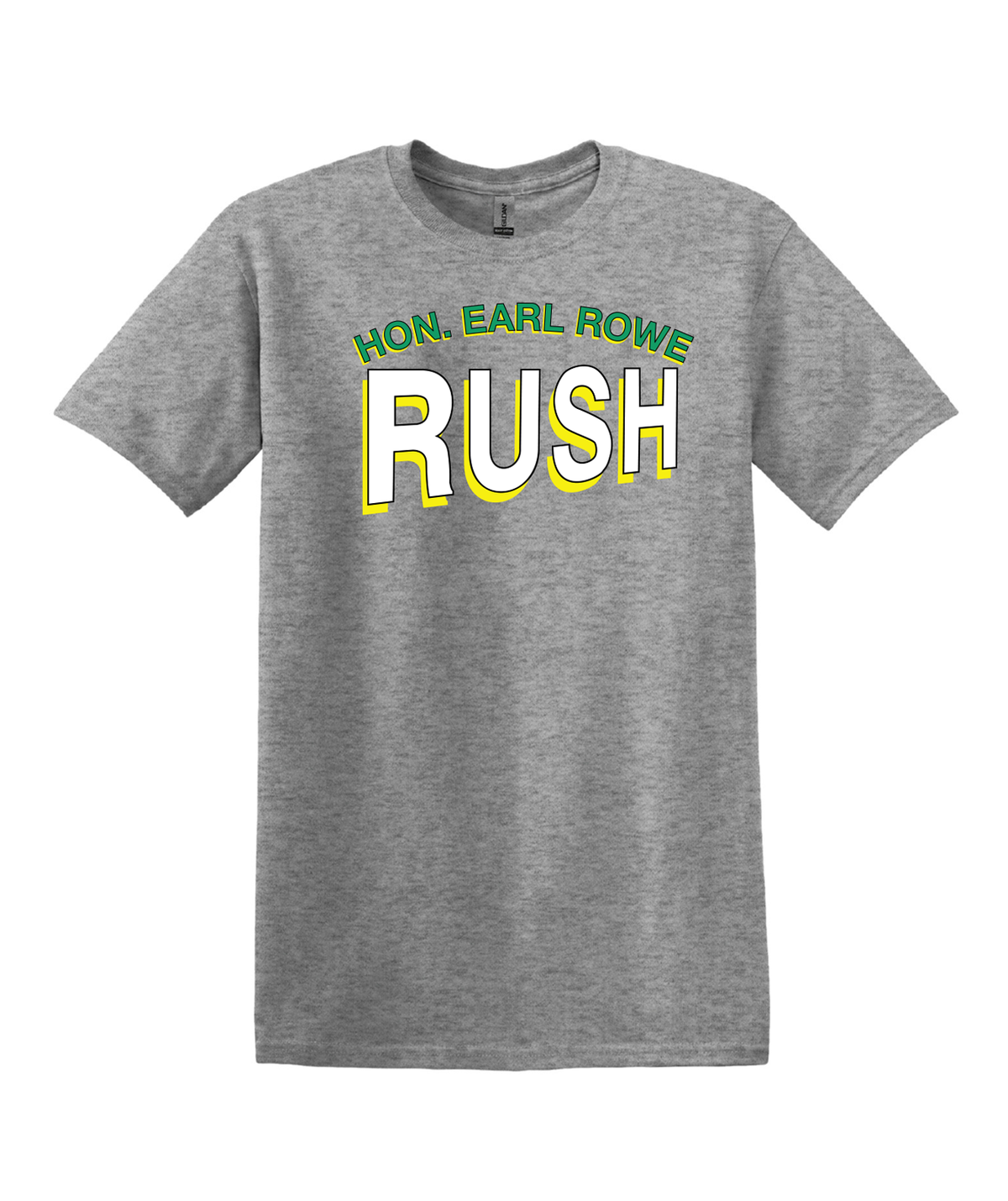 Hon. Earl Rowe Rush Sport Grey T-shirt