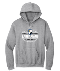 Load image into Gallery viewer, Aurora Barbarians Cotton Hoodie - Sport Grey
