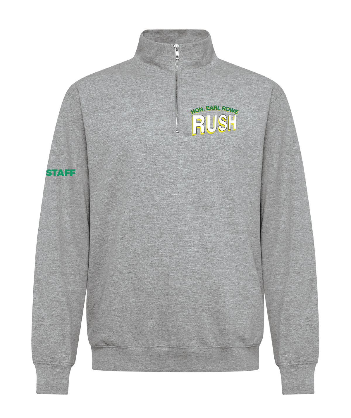 STAFF ONLY - Hon. Earl Rowe Rush 1/4 Zip Sport Grey
