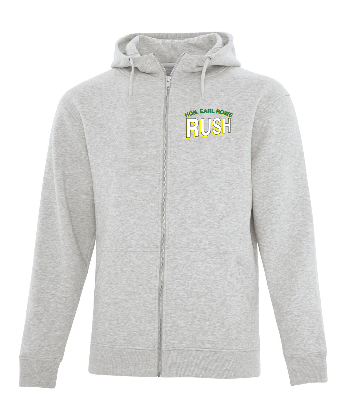 STAFF ONLY - Hon. Earl Rowe Rush Full Zip Sport Grey