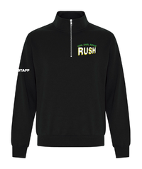 Load image into Gallery viewer, STAFF ONLY - Hon. Earl Rowe Rush 1/4 Zip Black
