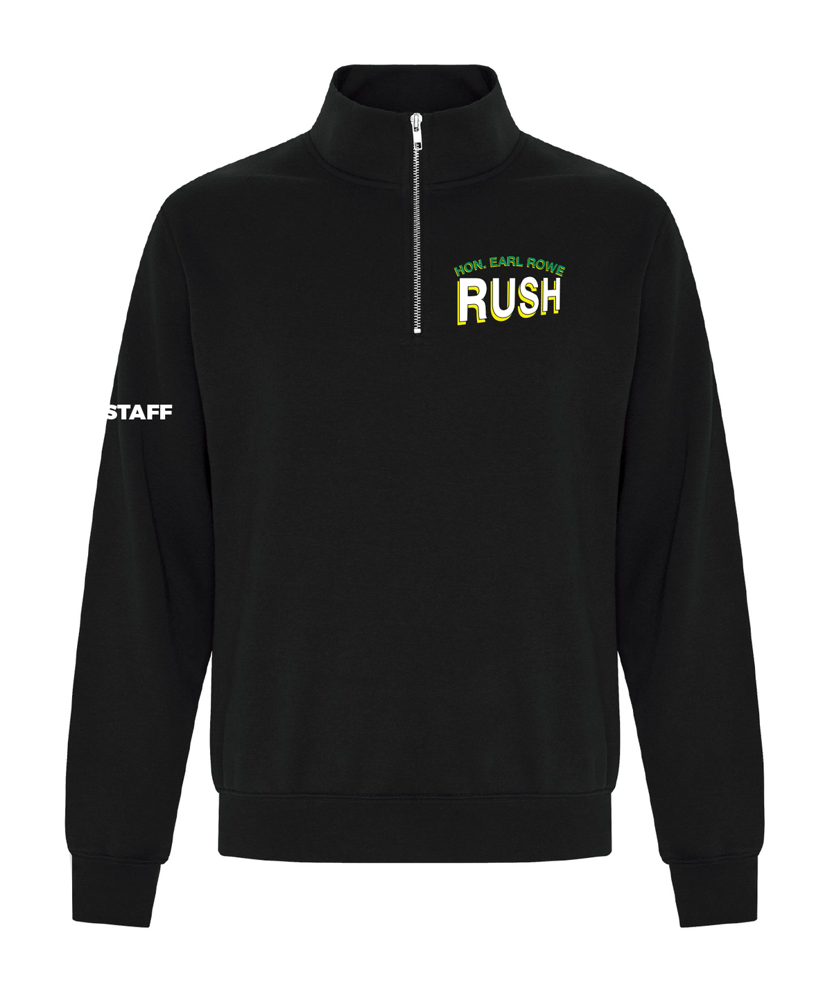 STAFF ONLY - Hon. Earl Rowe Rush 1/4 Zip Black