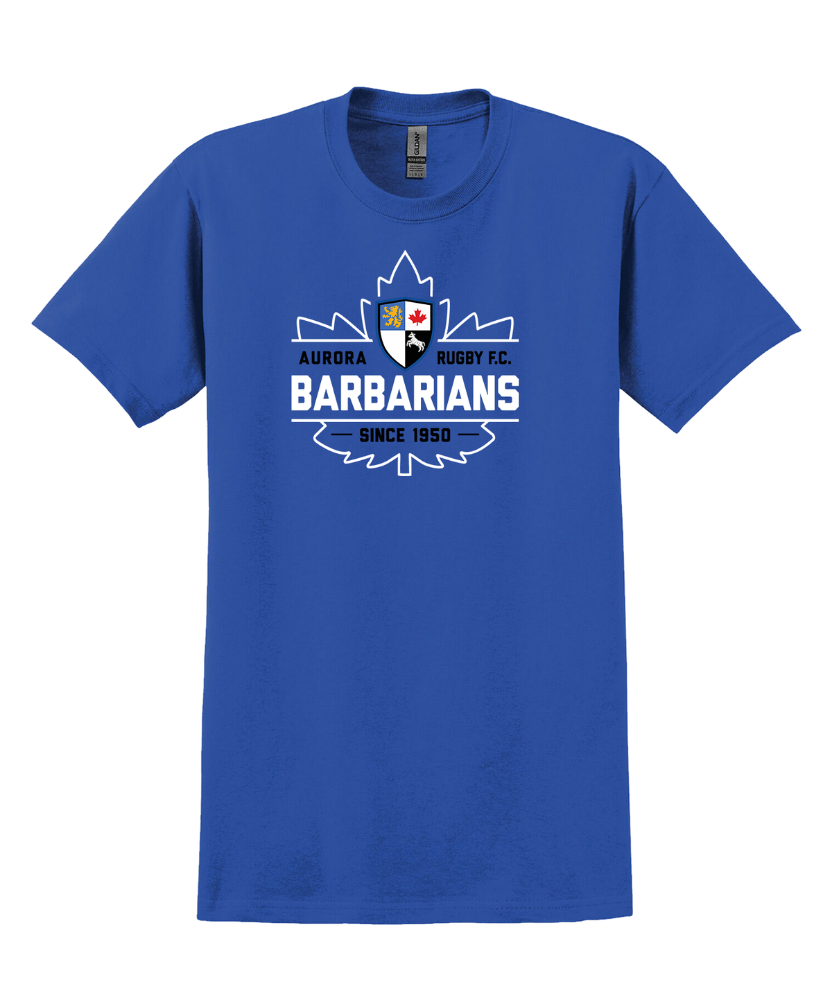 Aurora Barbarians Cotton T-shirt - Royal