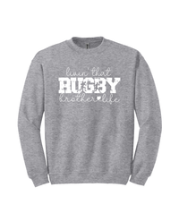 Load image into Gallery viewer, Aurora Barbarians Livin&#39; That Rubgy Life... Cotton Crew
