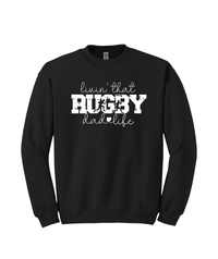 Load image into Gallery viewer, Aurora Barbarians Livin&#39; That Rubgy Life... Cotton Crew
