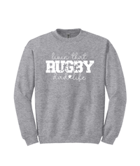 Load image into Gallery viewer, Aurora Barbarians Livin&#39; That Rubgy Life... Cotton Crew
