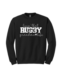 Load image into Gallery viewer, Aurora Barbarians Livin&#39; That Rubgy Life... Cotton Crew
