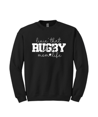 Load image into Gallery viewer, Aurora Barbarians Livin&#39; That Rubgy Life... Cotton Crew
