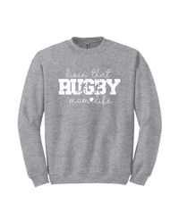 Load image into Gallery viewer, Aurora Barbarians Livin&#39; That Rubgy Life... Cotton Crew
