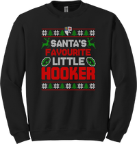 Load image into Gallery viewer, Barbarians Santa&#39;s Favourite... Ugly Christmas Sweater - Crew
