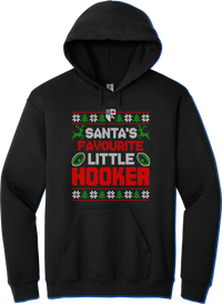 Load image into Gallery viewer, Barbarians Santa&#39;s Favourite... Ugly Christmas Sweater - Hoodie
