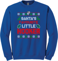 Load image into Gallery viewer, Barbarians Santa&#39;s Favourite... Ugly Christmas Sweater - Crew
