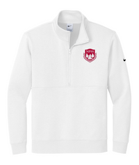 Load image into Gallery viewer, NPSS SHIELD Nike Club Fleece Sleeve Swoosh 1/2 Zip
