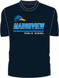 Load image into Gallery viewer, Marshview Mallards TWO STRIPE T-shirt
