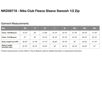 Load image into Gallery viewer, NPSS SHIELD Nike Club Fleece Sleeve Swoosh 1/2 Zip
