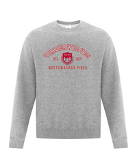 Load image into Gallery viewer, NPSS Timberwolves Established Classic Fleece Crew
