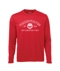 Load image into Gallery viewer, NPSS Timberwolves Established Cotton Long Sleeve Tee
