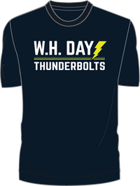 Load image into Gallery viewer, W.H. DAY THUNDERBOLTS T-Shirt - Navy
