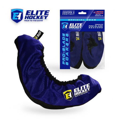 Elite Hockey Pro-Blade Premium Skate Soaker - Navy