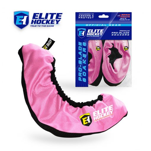 Elite Hockey Pro-Blade Premium Skate Soaker - Neon Pink