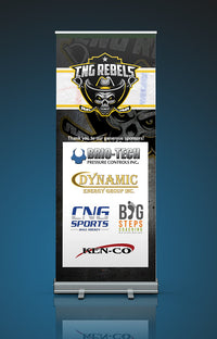 Load image into Gallery viewer, Free Standing Sponsor Pull Up Banners
