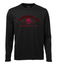 Load image into Gallery viewer, NPSS Timberwolves Established Cotton Long Sleeve Tee
