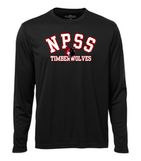Load image into Gallery viewer, NPSS Timberwolves Cotton Long Sleeve Tee

