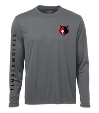 Load image into Gallery viewer, NPSS Cotton Long Sleeve T-shirt - Wolf Head
