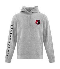 Load image into Gallery viewer, NPSS Classic Fleece Hoodie – Wolf Head Logo
