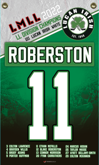 Load image into Gallery viewer, Personalized Custom Player Rafter Banners
