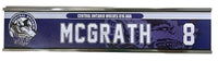 Load image into Gallery viewer, Player Locker Stall Name Bar with Metal Plate Holder
