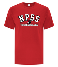 Load image into Gallery viewer, NPSS Timberwolves Cotton T-shirt
