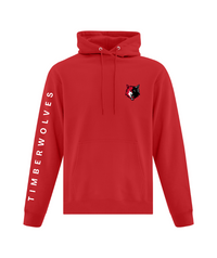 Load image into Gallery viewer, NPSS Classic Fleece Hoodie – Wolf Head Logo
