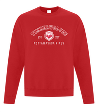 Load image into Gallery viewer, NPSS Timberwolves Established Classic Fleece Crew
