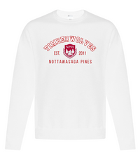 Load image into Gallery viewer, NPSS Timberwolves Established Classic Fleece Crew
