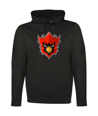 Load image into Gallery viewer, Innisfil Cardinals &quot;Big Head&quot; Hoodie - Black

